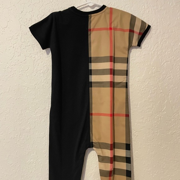 Burberry Black and Tan 18-Month One Piece—Never Worn - Picture 3 of 5